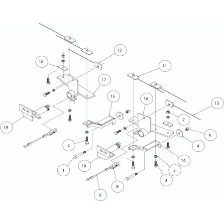 Roadmaster 07-10 COMPASS W/MAN TRANS TOW BAR MNTG BRKT KIT 521436-1